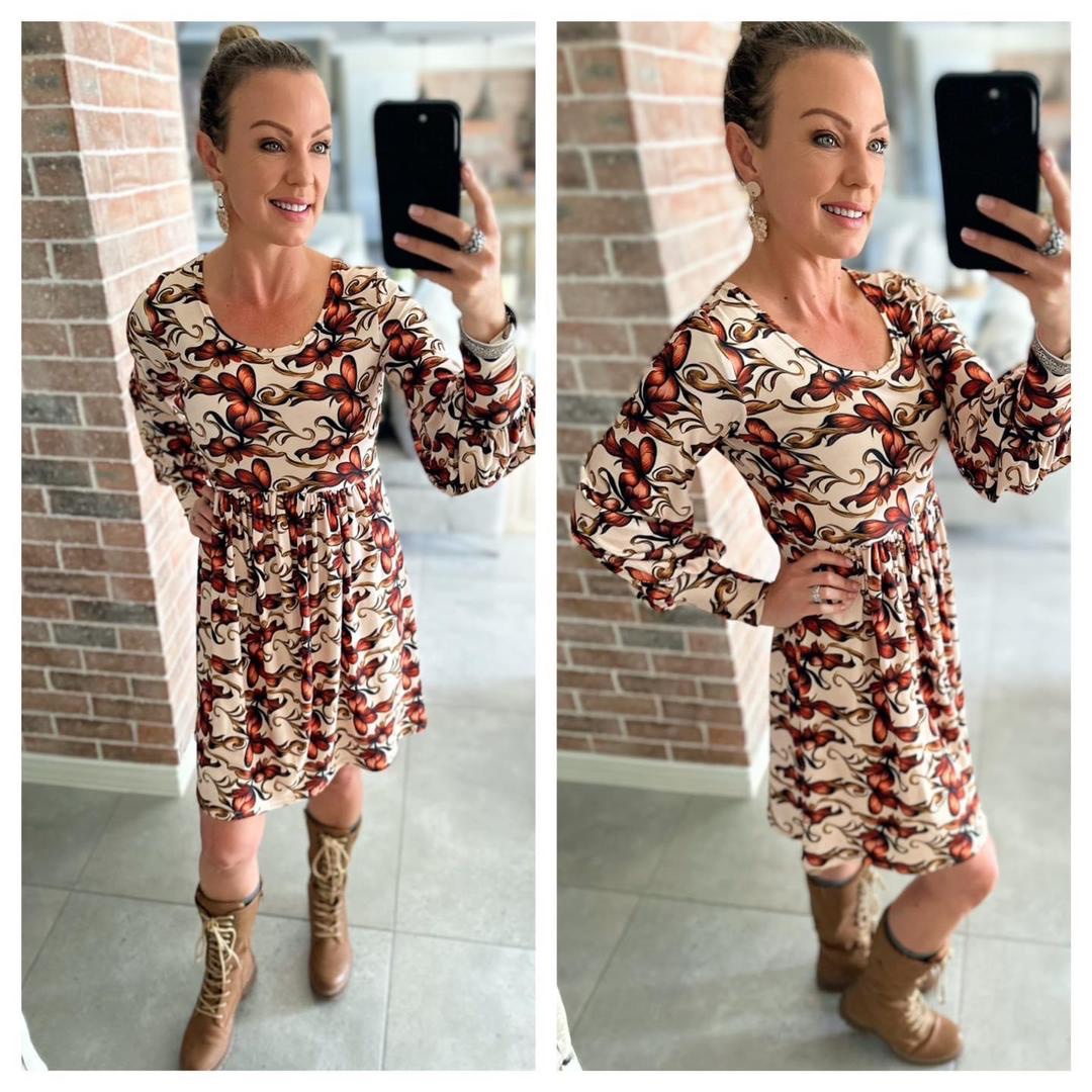 Loka Galway Dress Roes Large Loka'Manel Namibia