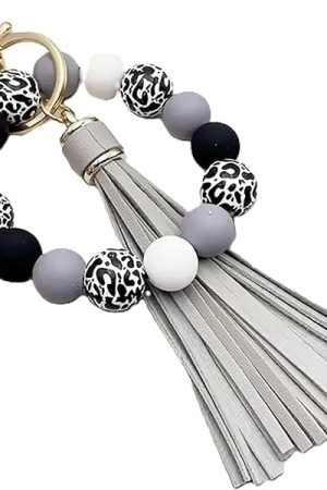 Manel | Wristlet - Grey Leopard