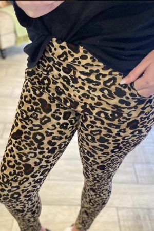Manel | Leggings - Pocket Leopard