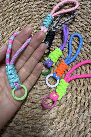 Manel | Keychains - Multi Use Woven Lanyard