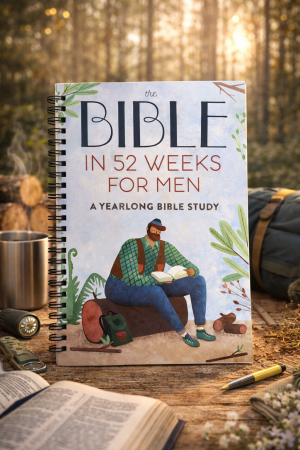 Manel | Book - Bible Study Book (52 Weeks for Men) A5