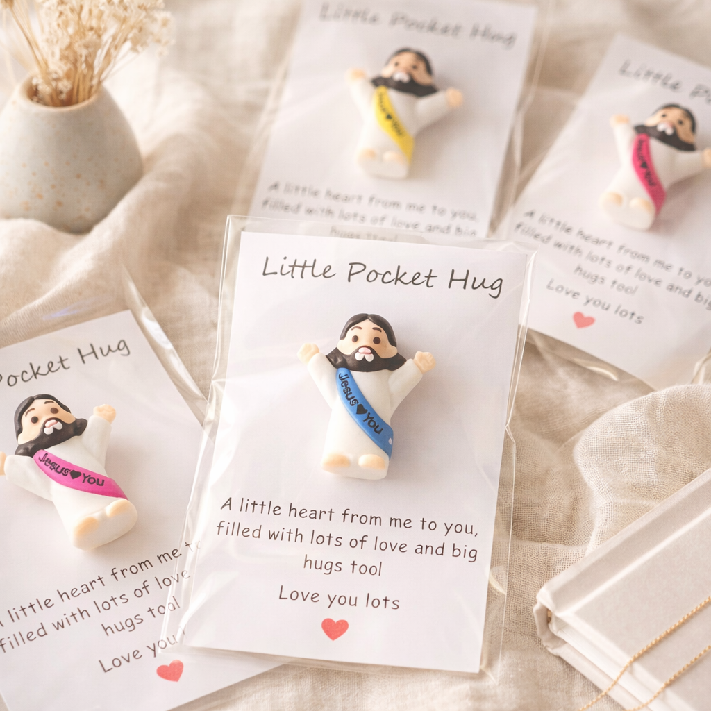 Manel | Charm - Jesus Pocket Hug