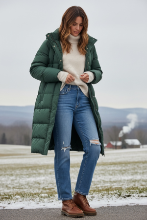 Manel | Denim - Distress Straight Leg