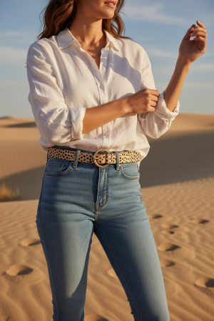 Manel | Belt - Savana Gold