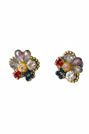 Manel | Stud - Rainbow Cluster