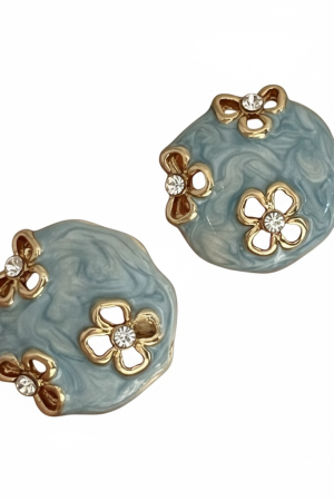 Manel | Stud - Ocean Flower