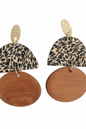 Manel | Stud - Wood Circle