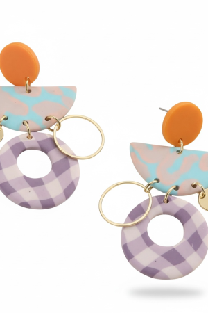 Manel | Stud - Purple Checkers