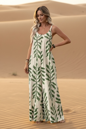 Manel | Jumpsuit - Paradise (Green)