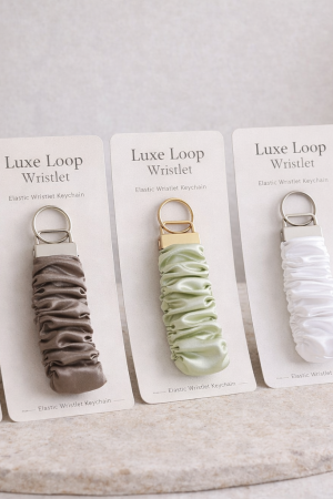 Manel | Keychains - Luxe Loop Wristlet