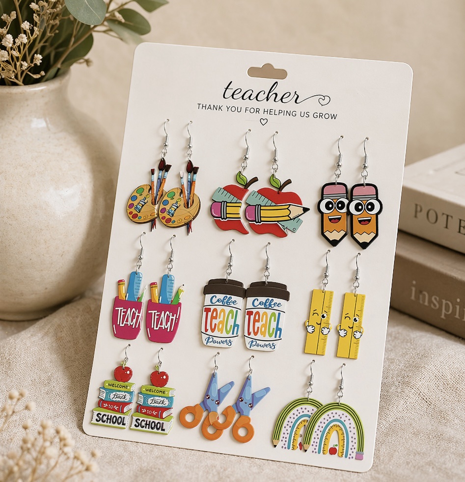 Manel | Teacher Gift - Statement Earrings