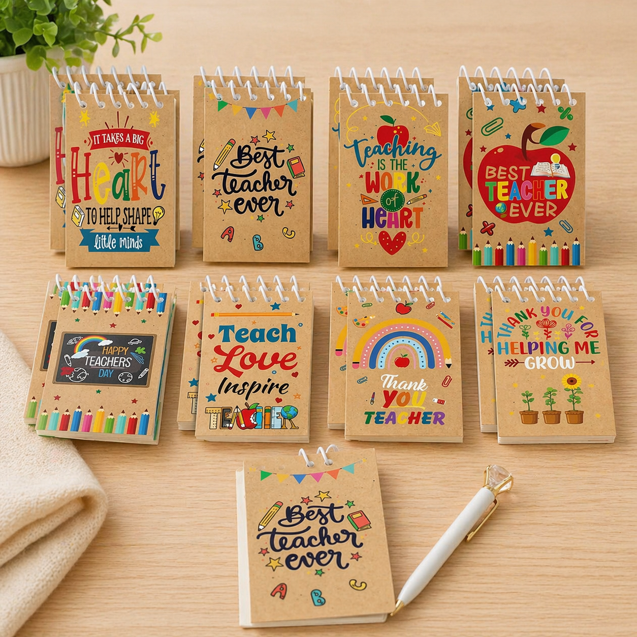 Manel | Teacher Gift - Spiral Notebook
