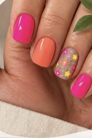 Manel | Press On Nails - Tropical Pop