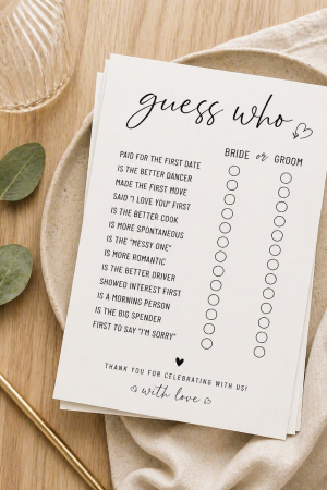 Manel | Wedding - Guess Who