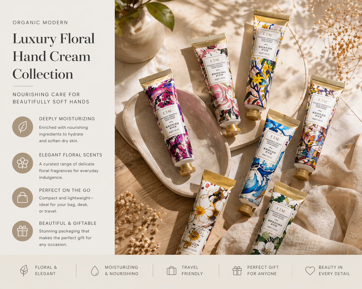 Manel | Hand Cream - Luxury Floral - Image 2