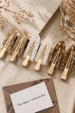 Manel | Hair Clip - Desert Pearl