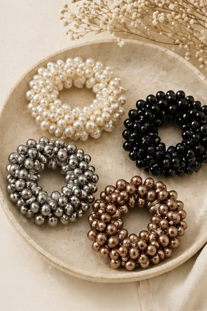 Manel | Hair Tie - Pearl Bloom Color