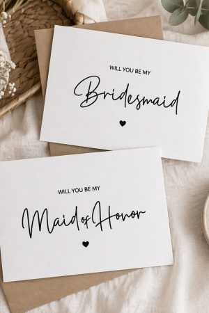 Manel | Wedding - Bridesmaids Cards