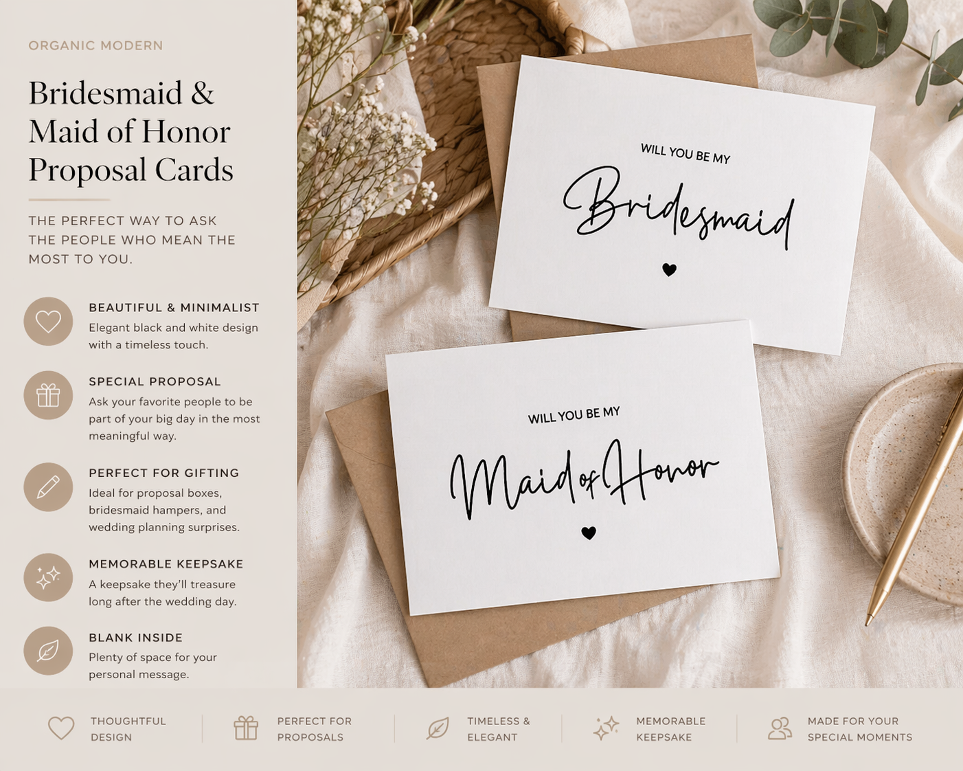 Manel | Wedding - Bridesmaids Cards - Image 2