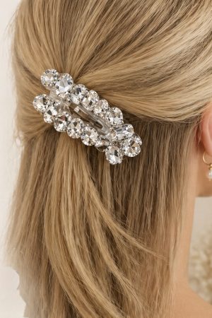 Manel | Hair Clip - Crystal Bloom