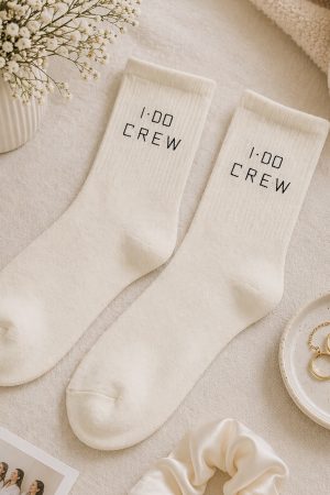 Manel | Wedding - I Do Crew Socks