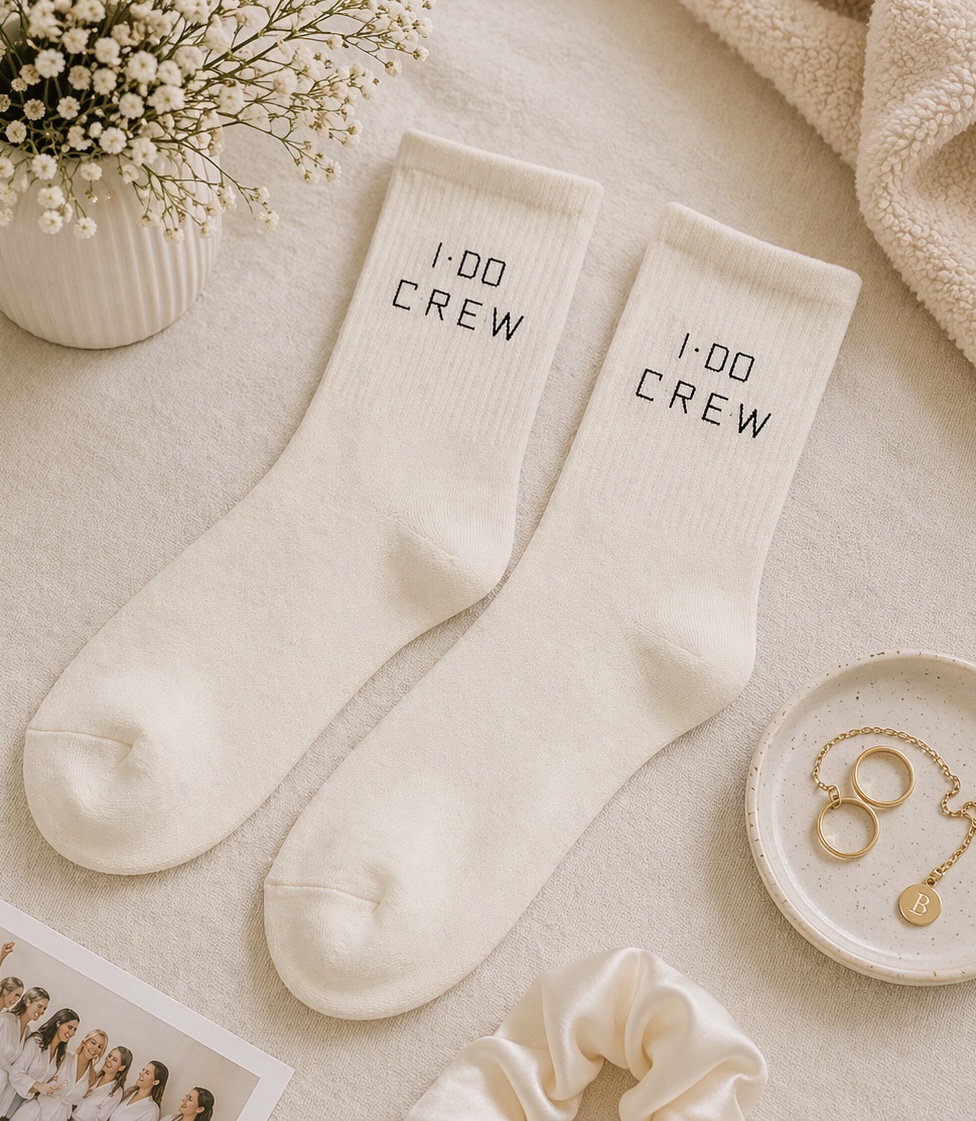 Manel | Wedding - I Do Crew Socks