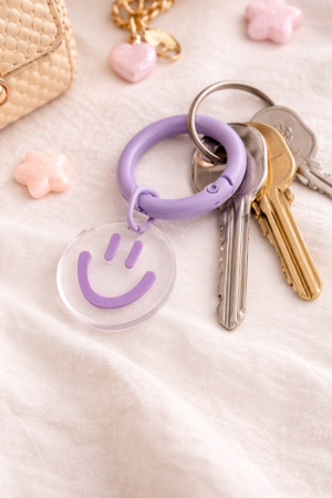Manel | Keychain - Smiley Pop
