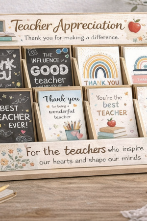 Manel | Teacher Gift - Best Teacher Cards