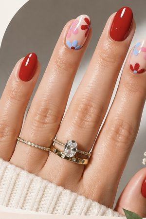 Manel | Press On Nails - Ruby Bloom