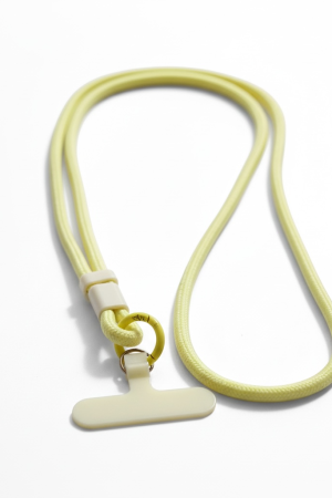 Manel | Cellphone Strap - Basic Yellow