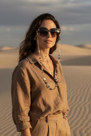 Manel | Glasses Chain - Blue Ocean