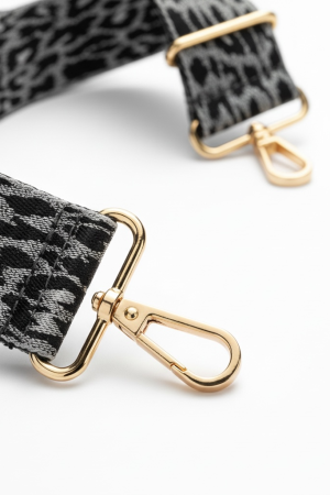 Manel | Bag Strap - Black Leopard