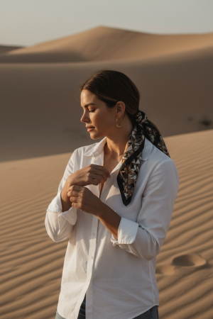 Manel | Hair Scarf - Effortless Chic Skinny Scarf