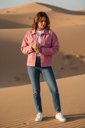 Manel | Denim - Rose Wash Jacket