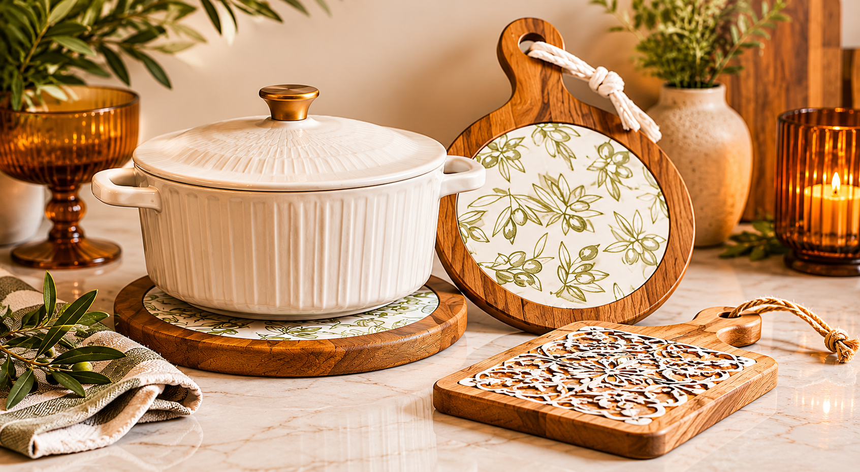 Manel | Hotpot Stand - 16cm