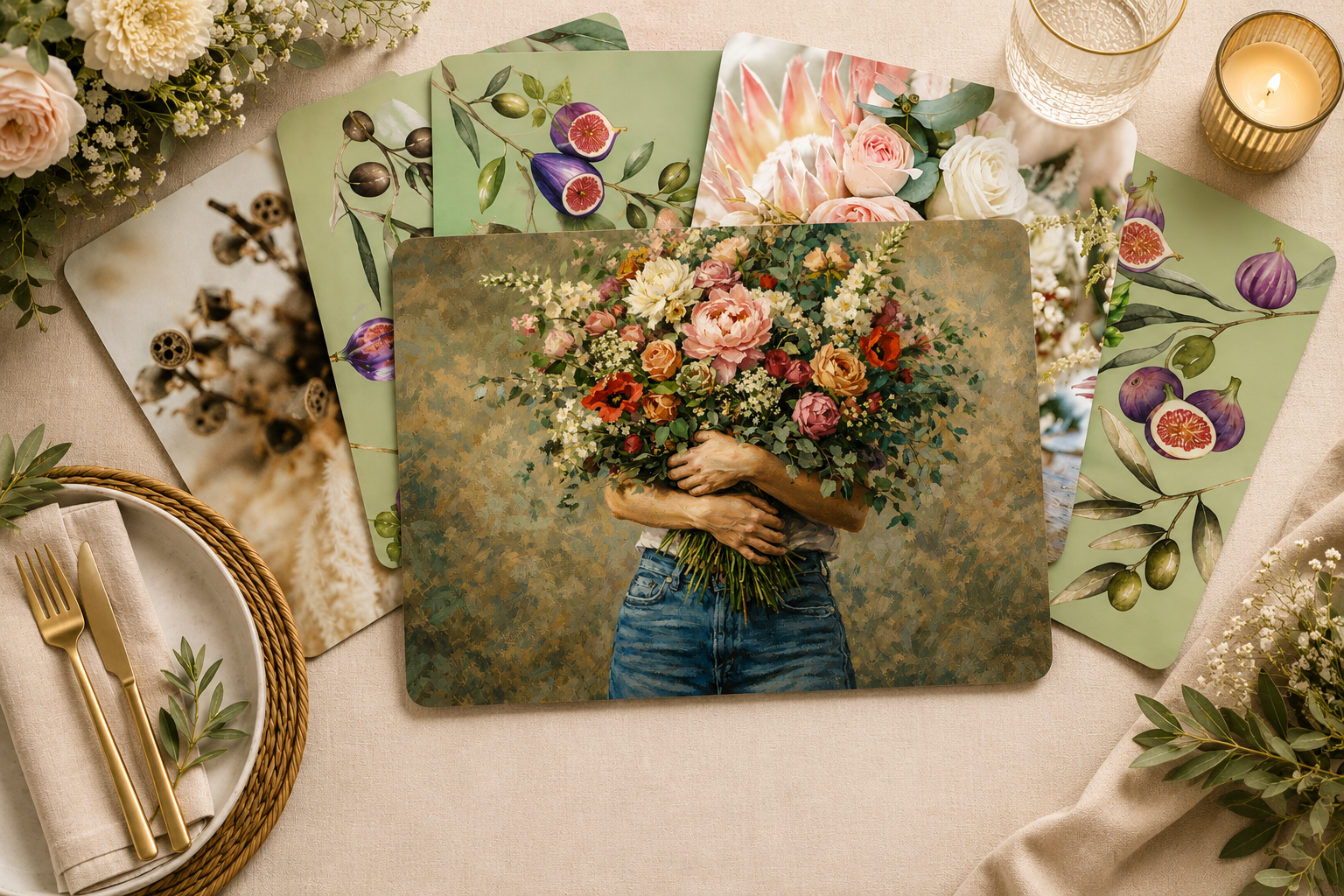 Manel | Placemats - Disposable (24pcs)