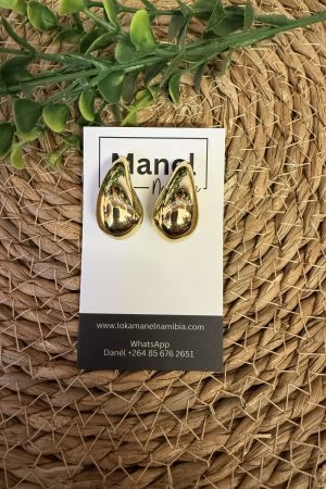 Manel | Stud - Big Teardrop