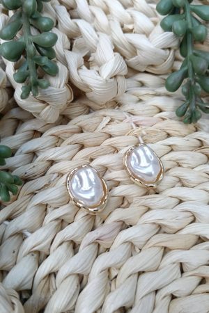 Manel | Stud - Abstract Pearl