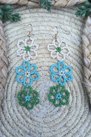 Manel | Hanging - Handmade Beads Flower