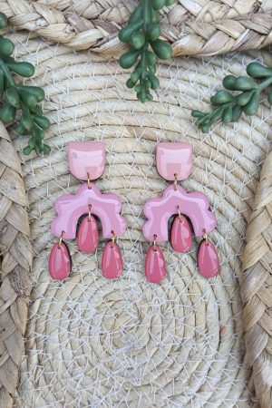 Manel | Stud - Shades of Pink