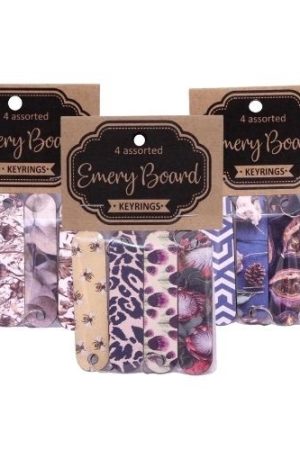 Manel | Emery Board - 4pcs Keychains