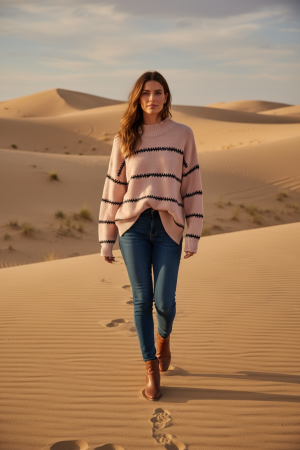 Manel | Knitwear - Sahara Sunset (Beige)