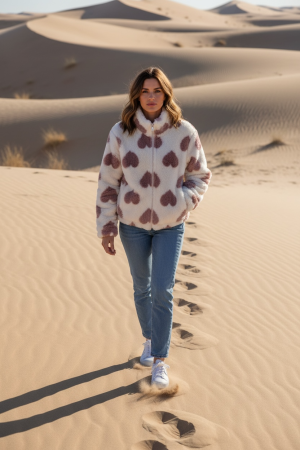 Manel | Jacket - Upside Down Hearts