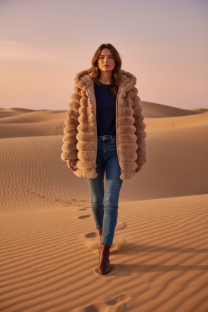 Manel | Jacket - Furr Coat