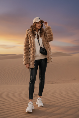 Manel | Jacket - Furr Coat