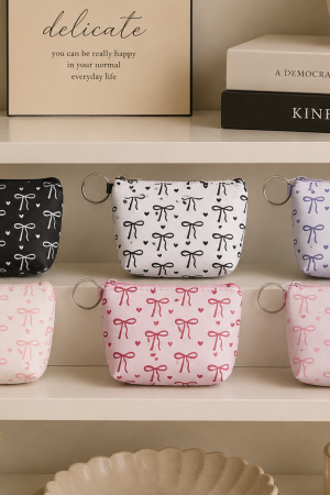Manel | Coin Purse - Bows