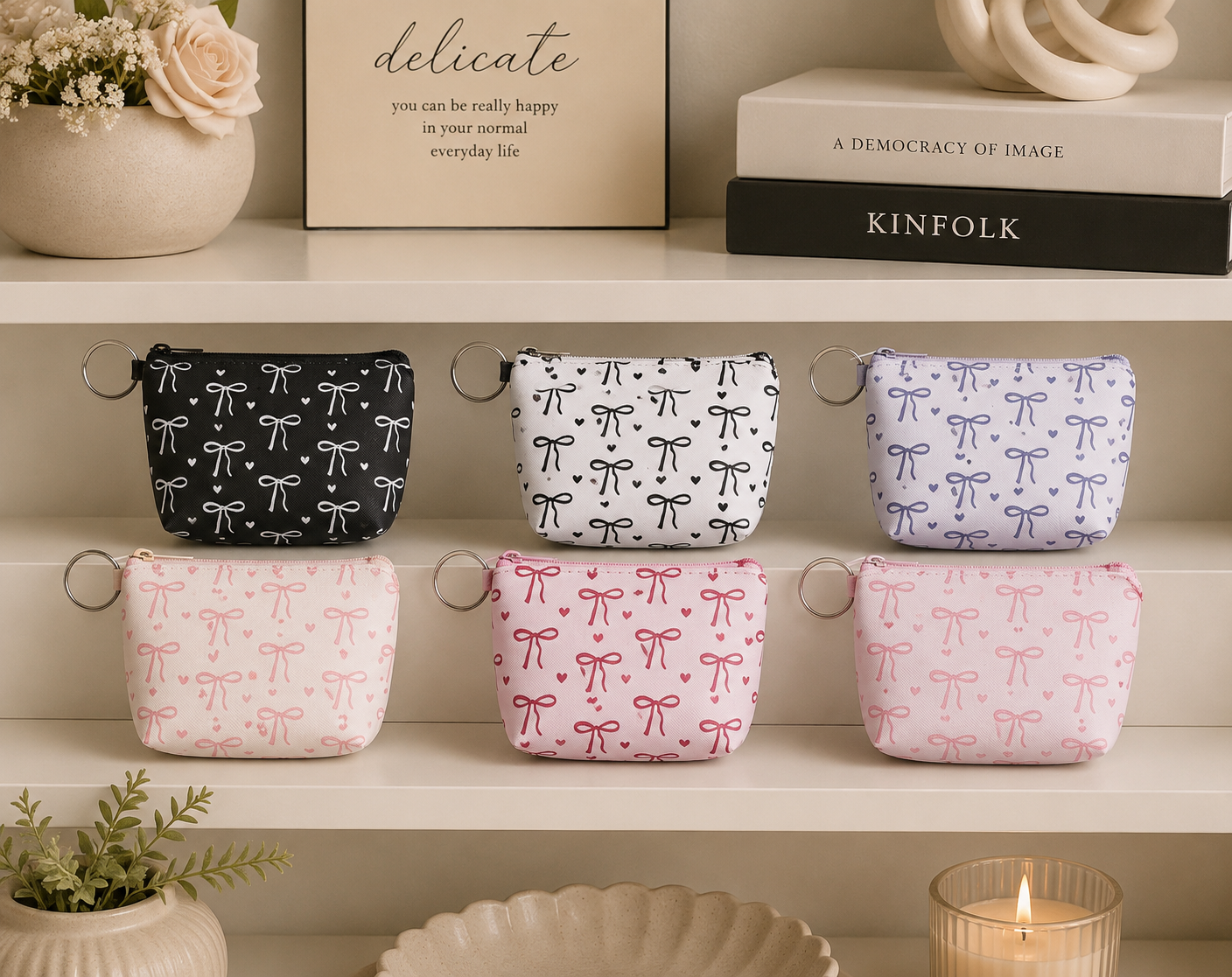 Manel | Coin Purse - Bows