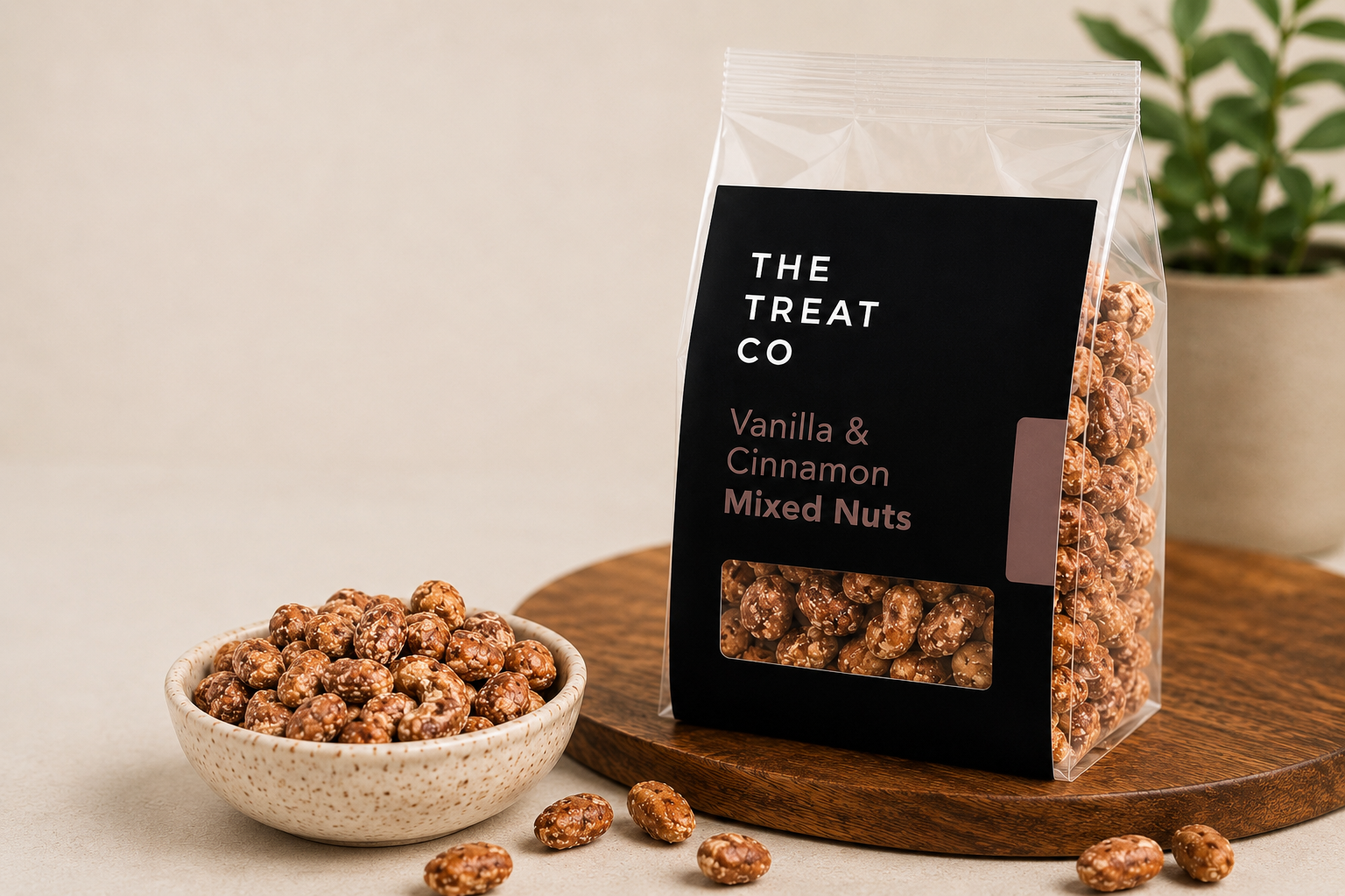 Manel | Nuts - Vanilla & Cinnamon Mixed Nuts