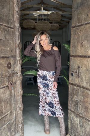 Loka | Skirt - Flower Leopard (Jasira)