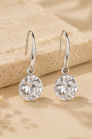 Manel | SS Hook Earring - Teardrop